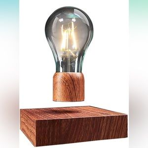 LEVITATION ARTS Magnetic Levitating Floating Wireless LED Light Bulb Desk Lamp